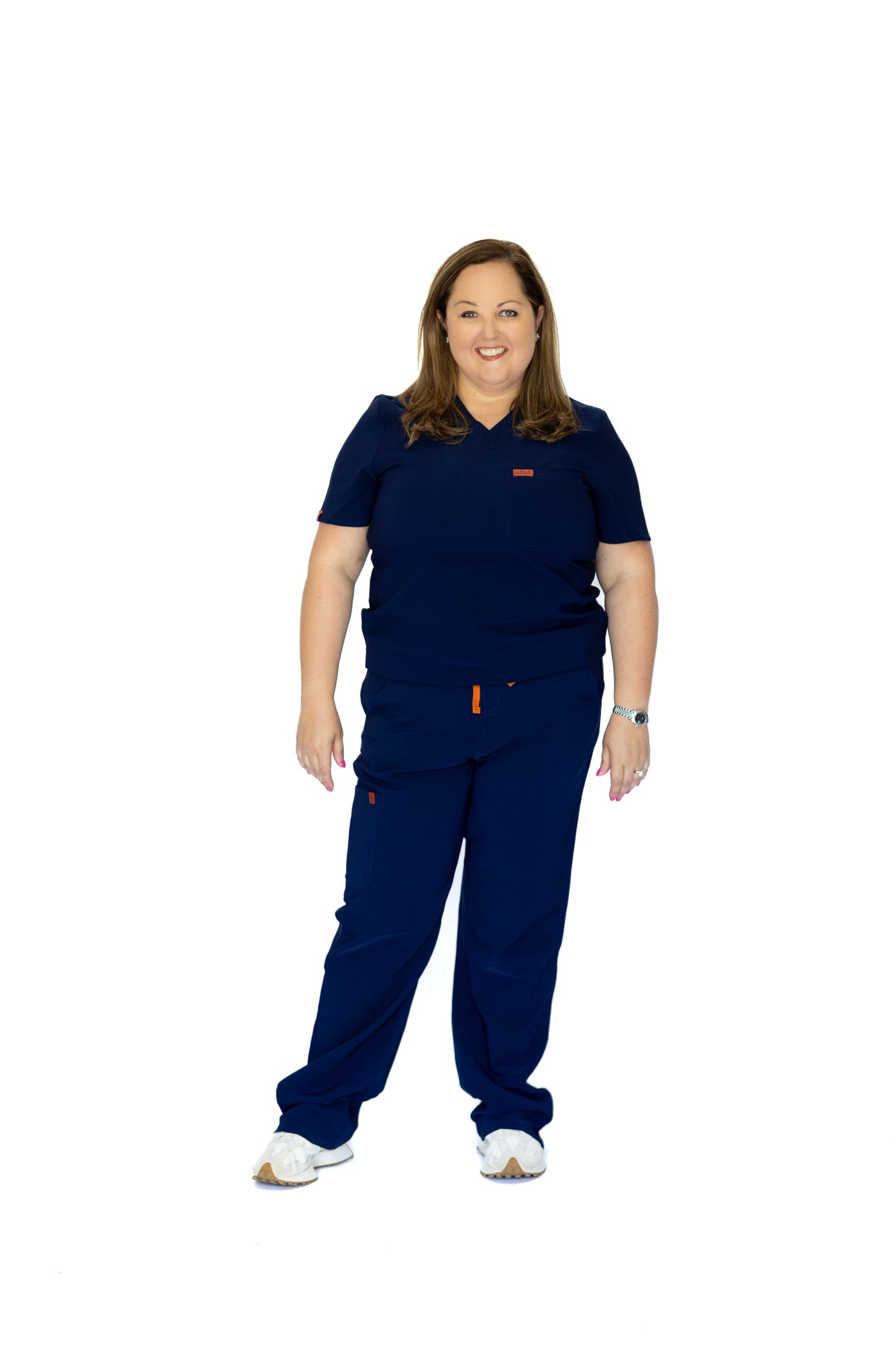 Not So Basic Scrub Pants - Navy