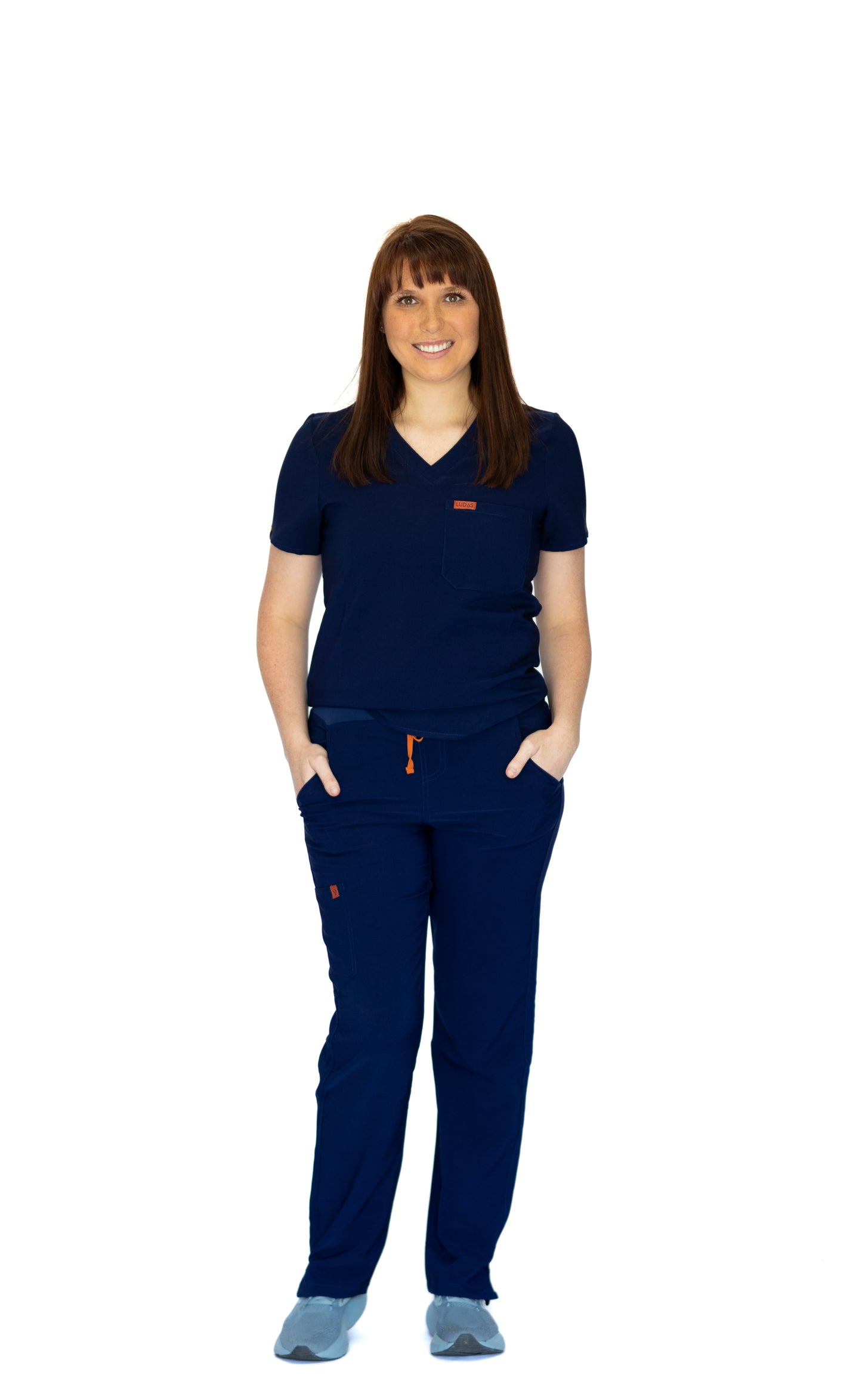 Not So Basic Scrub Pants - Navy