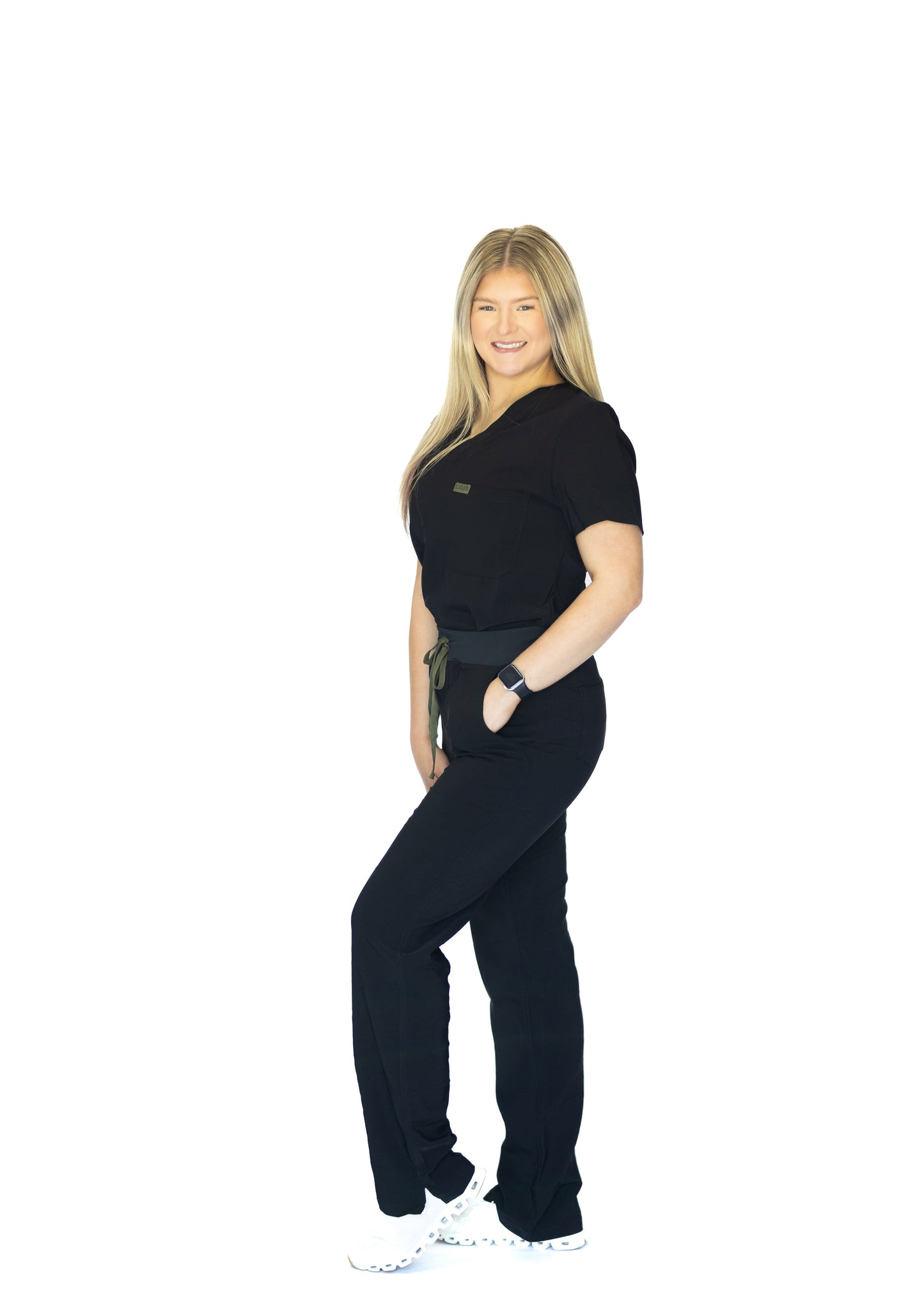 Not So Basic Scrub Pants - Black