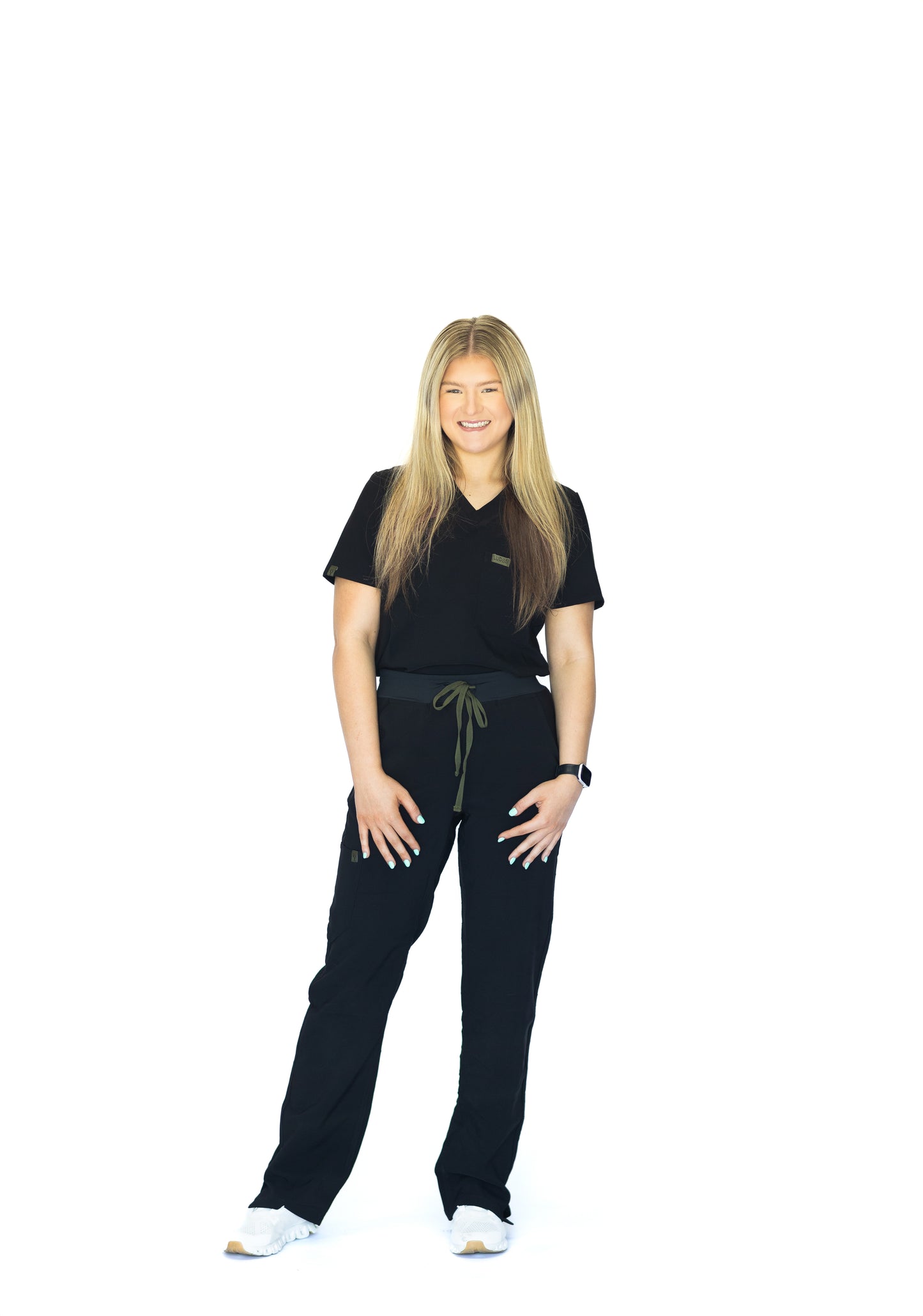 Not So Basic Scrub Pants - Black