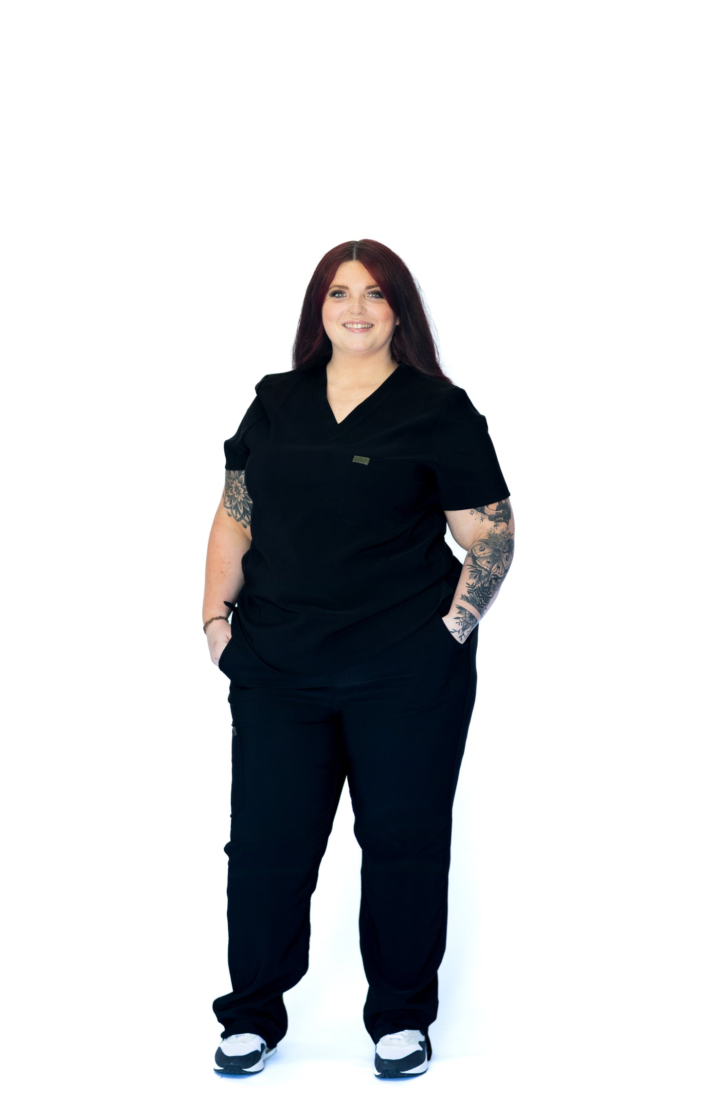 Not So Basic Scrub Pants - Black